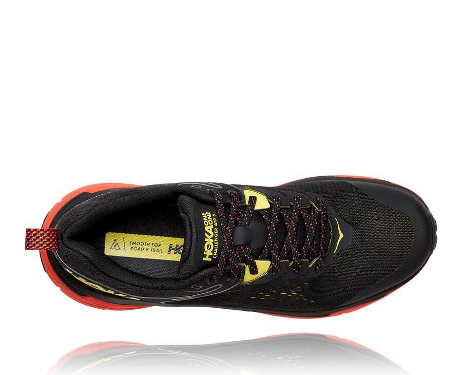 Hoka One One Trailove Tenisky Panske Čierne/Červené - Challenger ATR 6 GORE-TEX - 46715-LGEB